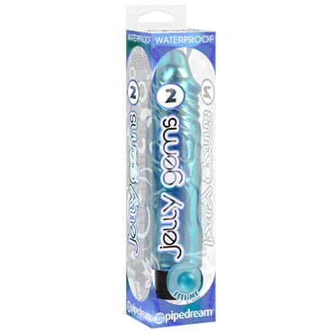 Pipedream Jelly Gems № 2, голубой