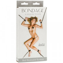Lola Toys Bondage Collection Bed Restraint System, черная