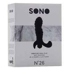 Shots Toys Sono Vibrating Prostate Massager №26, черный