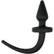 Easytoys Dog Tail Plug Pointy Large, черная