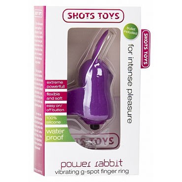 Shots Toys Power Rabbit, фиолетовый