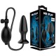 Baile Mr. Play Inflatable Anal Plug, черная