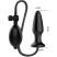 Baile Mr. Play Inflatable Anal Plug, черная