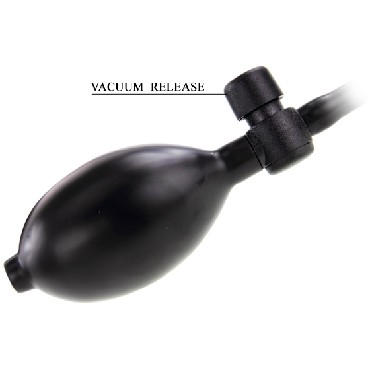 Baile Mr. Play Inflatable Anal Plug, черная