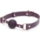 Fifty Shades Freed Leather Ball Gag, фиолетовый