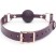 Fifty Shades Freed Leather Ball Gag, фиолетовый