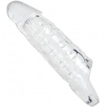 Tom of Finland Clear Realistic Cock Enhancer, прозрачная