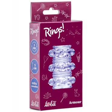 Lola Toys Rings Armour, фиолетовая