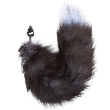 Funny Steel Anal Plug Al Small, серебристый/серый