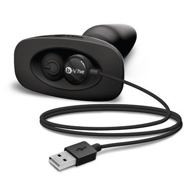 B-Vibe Rimming Plug 2, черная