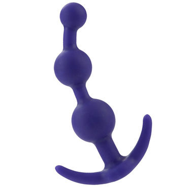 California Exotic Booty Call Booty Beads, фиолетовая