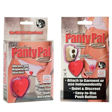 California Exotic Vibrating Panty Pal Heart