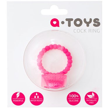 ToyFa A-toys Cock Ring, розовое