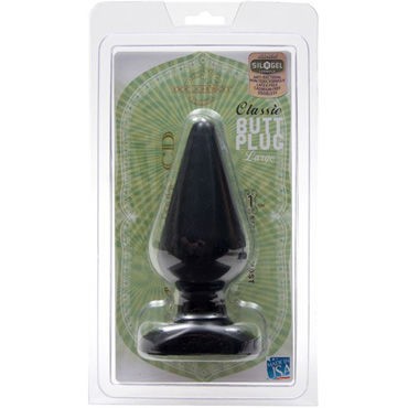 Doc Johnson Butt Plug Large, черный
