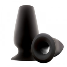 NS Novelties Renegade Peak A Boo Plug, черная