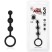 Erotic Fantasy All About Anal Beginner 3 Beads, черная