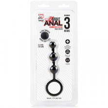 Erotic Fantasy All About Anal Beginner 3 Beads, черная