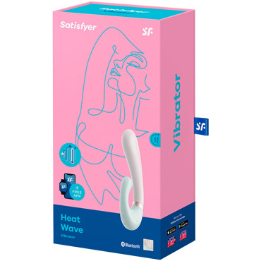 Satisfyer Heat Wave, розово-зеленый