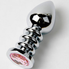 Пикантные штучки Большая рельефная анальная пробка