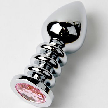Пикантные штучки Большая рельефная анальная пробка