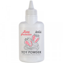 Lola Love Protection Toy Powder Strawberry and Cream, 30 гр