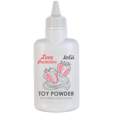 Lola Love Protection Toy Powder Strawberry and Cream, 30 гр