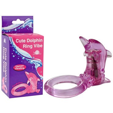 Howells Cute Dolphin Ring Vibe, фиолетовый
