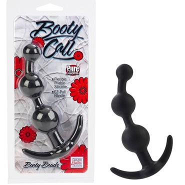 California Exotic Booty Beads, черный