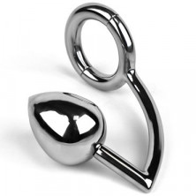 House of Steel 2-Pcs Ring with Egg Ball, серебристый