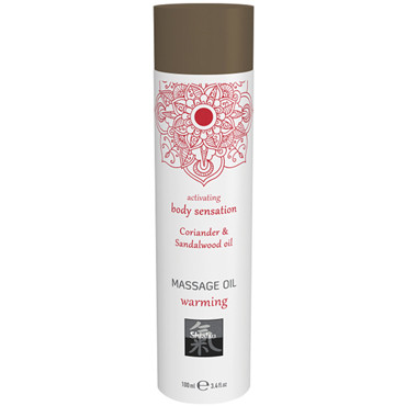 Shiatsu Massage Oil Warming Coriander & Sandalwood oil, 100 мл