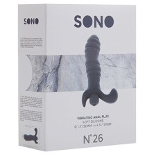 Shots Toys Sono Vibrating Prostate Massager №26, серый