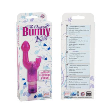 California Exotic The Original Bunny Kiss, розовый