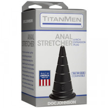 Doc Johnson TitanMen Anal Stretcher 15см, черная