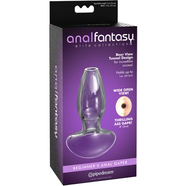 Pipedream Anal Fantasy Elite Beginner's Anal Gaper, прозрачный