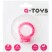 ToyFa A-toys Cock Ring, розовое