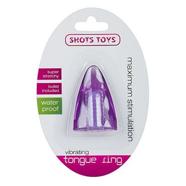 Shots Toys Vibrating Tongue, фиолетовая