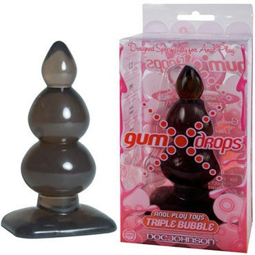 Doc Johnson Gum Drops Triple Bubble, черная