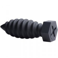 Tom of Finland Screw U Anal Plug, черная