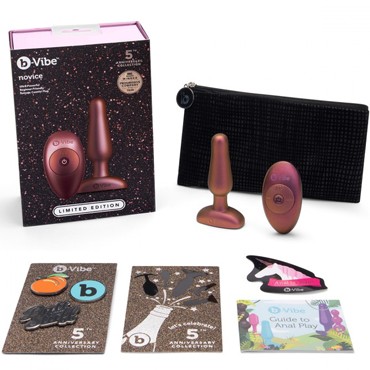 b-Vibe Novice Plug, красная