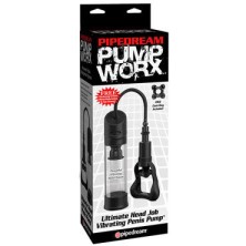 Pipedream Ultimate Head Job Vibrating Penis Pump, черная