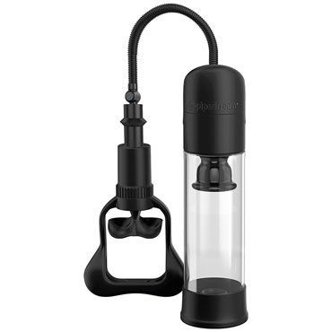 Pipedream Ultimate Head Job Vibrating Penis Pump, черная