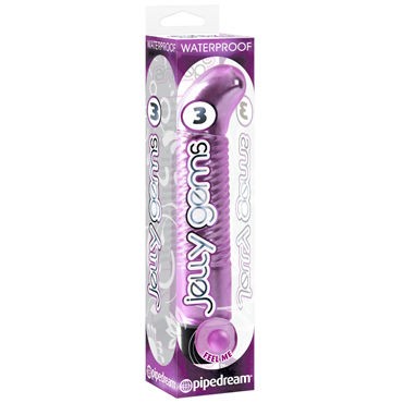 Pipedream Jelly Gems № 3, фиолетовый