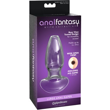 Pipedream Anal Fantasy Elite Large Anal Gaper, прозрачный