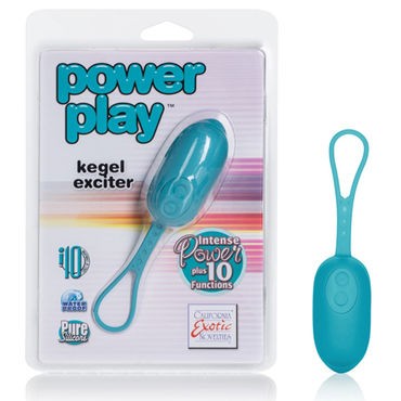 California Exotic Power Pla Kegel Exciter, голубое