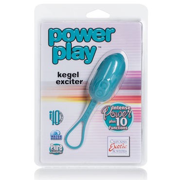 California Exotic Power Pla Kegel Exciter, голубое
