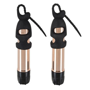 Bad Kitty Silicone Nipple Clamps, черно-золотой