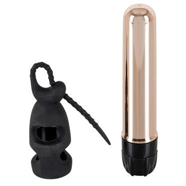 Bad Kitty Silicone Nipple Clamps, черно-золотой