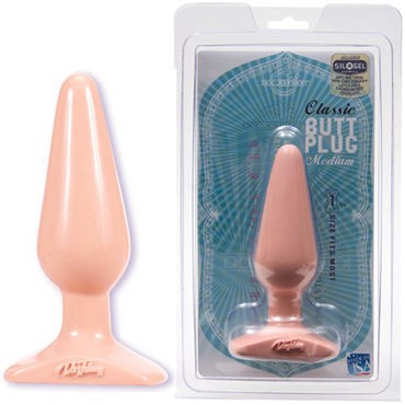 Doc Johnson Butt Plug Medium телесный