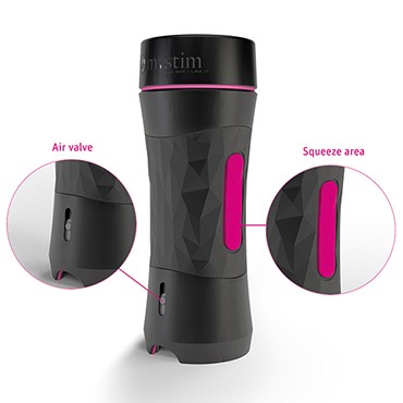 Mystim Oh Push me Donut, черный