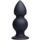 Tom of Finland Weighted Silicone Anal Plug, черная
